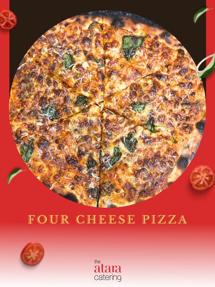 For the ultimate cheese lover, our Four Cheese Pizza is a must-try. Made with a blend of premium cheeses, it's a rich and decadent option from our Italian menu.