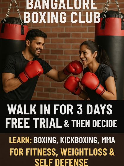 What's stopping you? Walk in for a free trial and then decide. Learn boxing, kickboxing, and MMA for fitness, weight loss, and self-defense.