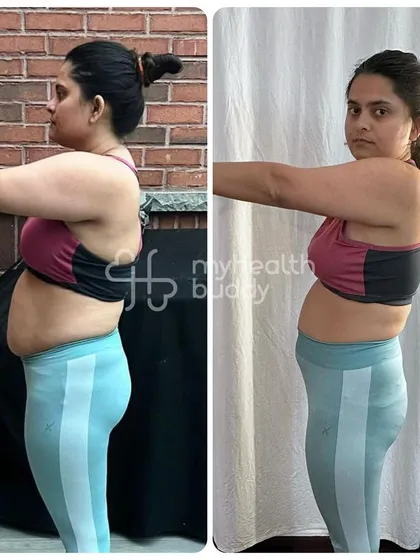 Another side view of Ruchika's 3-month journey.