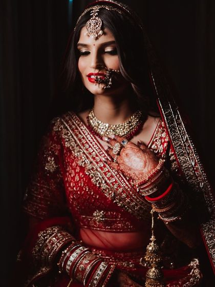 Timeless Red & Gold Brides photo 35