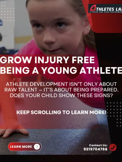 This series of posts addresses common warning signs in young athletes. The first sign we address is the importance of preparing the body for the demands of sport to ensure they can grow and compete injury free.