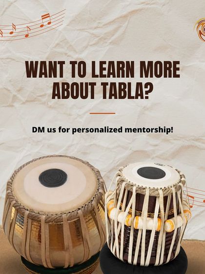Want to learn more about the tabla? We offer personalized mentorship with our expert Hindustani music instructors.