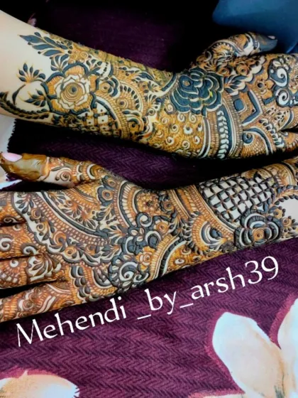 Henna by Arsh - Special Occasion Henna Intricate Bridal Henna photo 20