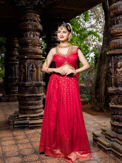 Thesparklebox - Occasion Wear Jewellery Rental Vibrant Kempu & Antique Sets photo 40