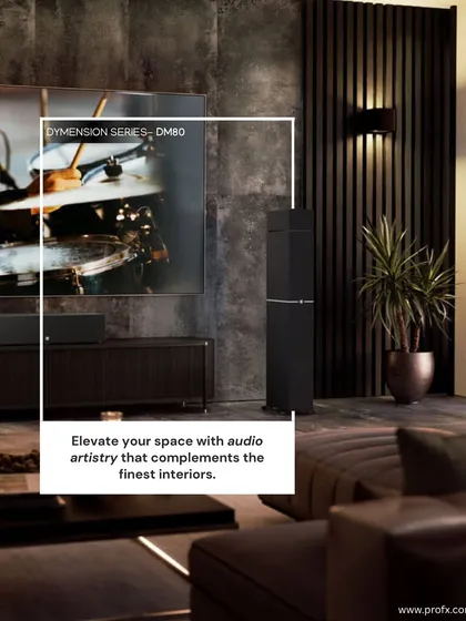 We transform living spaces into private cinemas with audio artistry that complements the finest interiors. This Definitive Technology Dymension Series installation showcases how powerful, immersive sound can integrate flawlessly into a sophisticated home environment, creating a true masterpiece of sight and sound.