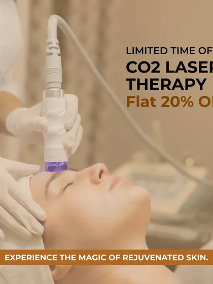 Experience the magic of rejuvenated skin with our CO2 Laser Therapy. This advanced treatment precisely removes damaged outer layers of skin to reveal the smoother, younger-looking skin underneath, effectively treating a variety of imperfections.