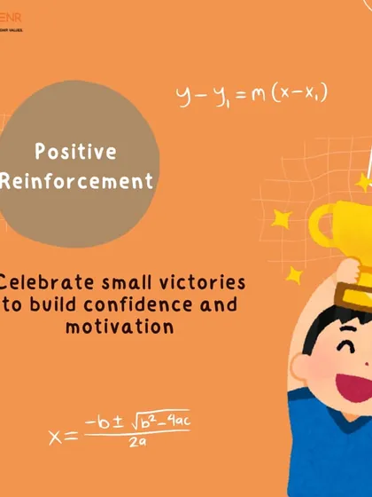 Positive reinforcement is crucial for building confidence. We celebrate small victories in our math programs to build motivation and show students that they are capable of improving.