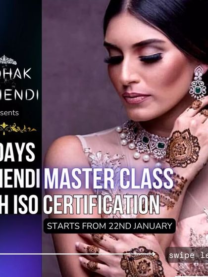 Mohak Mehendi - Mehndi Training Academy Masterclass Details & Announcements photo 10