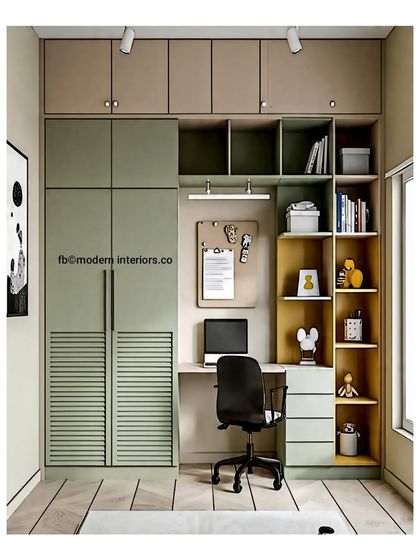 Designing with a Touch of Sweetness - Modular Home Interiors Inspired Work & Study Spaces photo 9