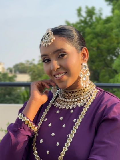 The Canvas Story - Fashion & Production Makeup Glamorous Ethnic & Festive Looks photo 19