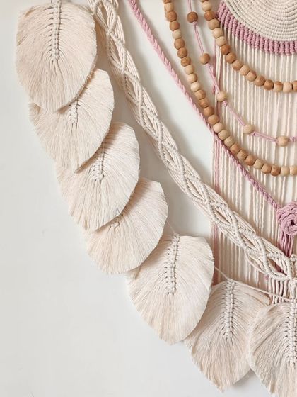 Shikha Agarwal - Custom Macrame & Crochet Home Decor Large Statement Wall Hangings photo 52