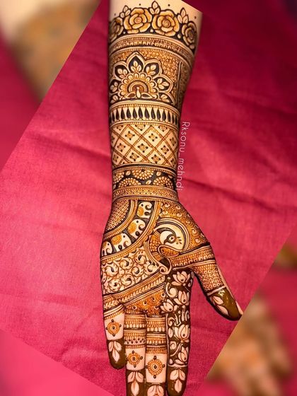 Sonu - Bridal & Wedding Mehndi Intricate Bridal Designs photo 35