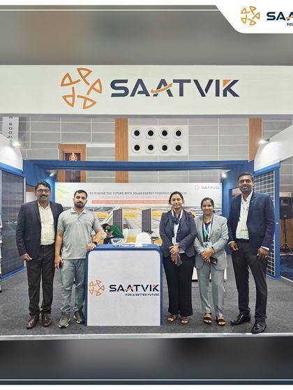 Our dedicated team at the Kerala Green Power Expo, ready to power a cleaner, greener future.