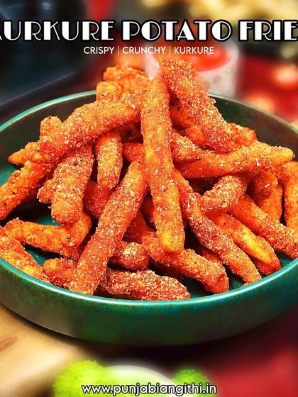 We took regular fries and gave them a kurkure twist. Our Kurkure Potato Fries are crispy, crunchy, and coated in a secret masala blend.