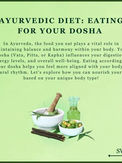 Eating for your dosha is a cornerstone of my Ayurvedic counselling. This infographic provides a starting point for understanding how to nourish your specific body type, whether it's Vata, Pitta, or Kapha, to align with your body's natural rhythm.