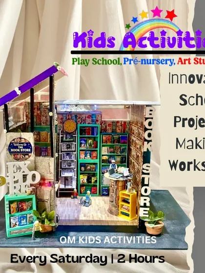 Our Innovative School Projects Making Workshop runs every Saturday. We help children build, think, and design, turning school assignments into opportunities for hands-on learning.