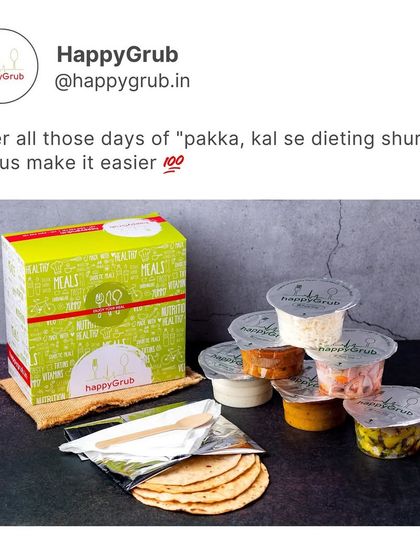 After all those days of saying "*pakka, kal se dieting shuru*" (definitely, diet starts tomorrow), let us make it easier for you. Our pre-portioned, healthy meals are the perfect way to start.