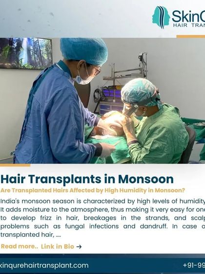 How does the monsoon affect hair transplants? High humidity can be a concern, but with proper post-operative care, the results are not negatively impacted. I've shared detailed insights on this topic in my latest blog.