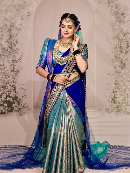 Modern & Fusion Saree Styles photo 35