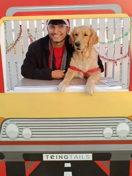 Creating Instagram-worthy moments is a key part of my event planning. This custom photo booth from our Doggo Christmas Carnival was a huge hit, giving pet parents a perfect souvenir to remember the day.