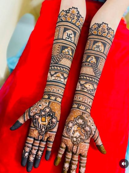Kanha Mehandi - Bridal Mehndi Custom Storytelling & Portrait Mehndi photo 10