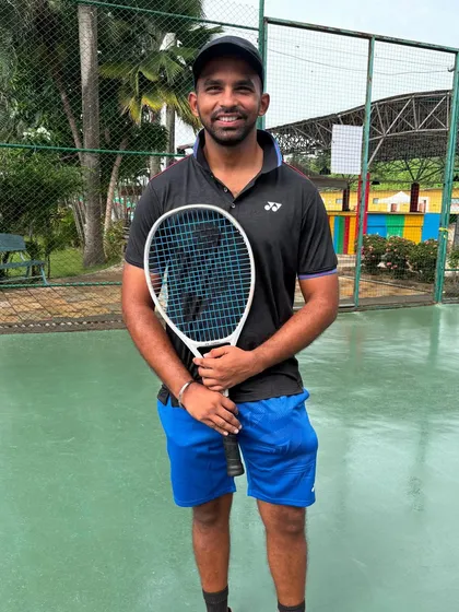 Coach Yash Pandit, a key member of our team, recognized by our partner Yonex for his dedication to coaching future champions.