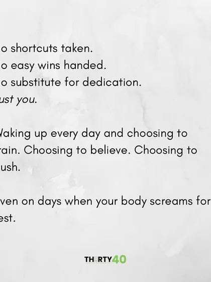 This is for the athlete who is putting in the work every single day. No shortcuts, no easy wins. Just pure dedication.