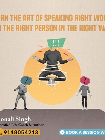 Do you erupt like a volcano in conversations? Learn the art of speaking the right words to the right person in the right way. Let's connect and discover a better approach.