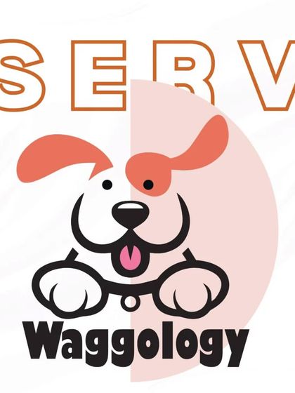 This graphic introduces our brand, Waggology. Our mission is to bridge the gap between convenience and quality care, creating a space where pets and their families feel supported.