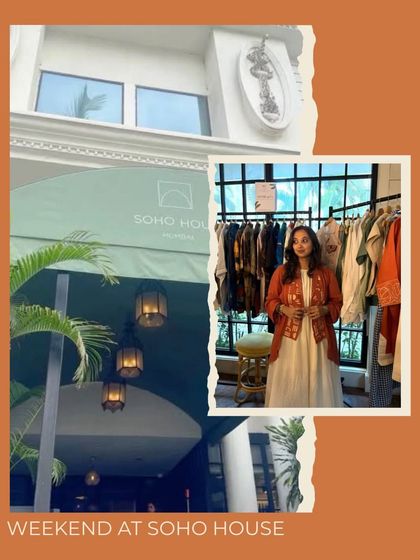 A collage from our weekend at Soho House Mumbai. We were all hearts for the love and support we received for our work, designs, and quality. It was an inspiring experience.