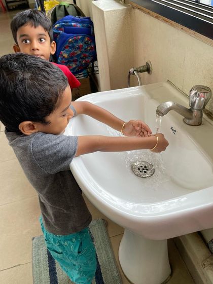 Siksha Montessori - Montessori Preschool & Kindergarten (Ages 2.5-6) Practical Life: Building Independence photo 35