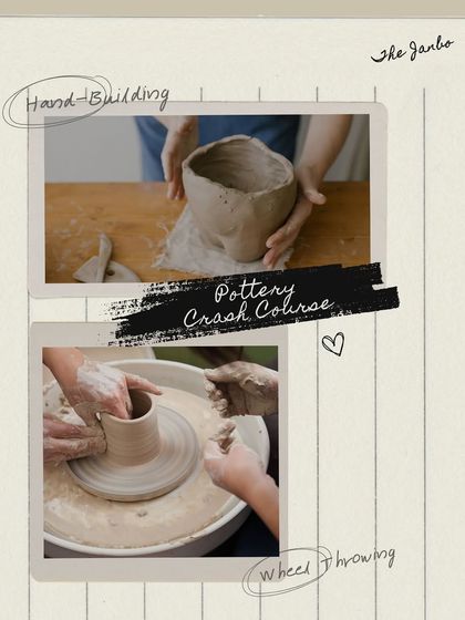 Our Pottery Crash Course is a great way to get a feel for clay without a long term commitment. In just one session, you'll learn the basics of either wheel throwing or hand building and create a piece to take home.