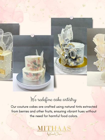 A collage that redefines cake artistry, showing how I use natural tints from berries and fruits. This collection highlights the vibrant and subtle hues I can achieve without any harmful food colors.