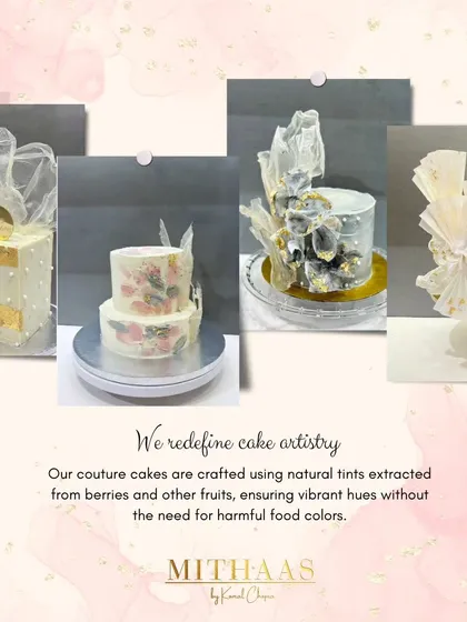 A collage that redefines cake artistry, showing how I use natural tints from berries and fruits. This collection highlights the vibrant and subtle hues I can achieve without any harmful food colors.