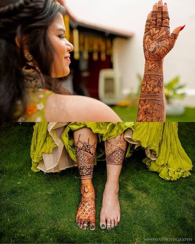 Destination Wedding Mehendi