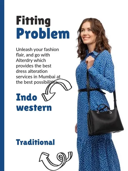 If you're having fitting problems with your Indo-Western or traditional dresses, I can help. I provide the best dress alteration services in Mumbai to solve any fitting issue.