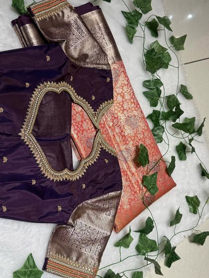 The Glamhouse - Ethnic Wear & Jewellery Rentals Modern & Chic Blouse Designs photo 59