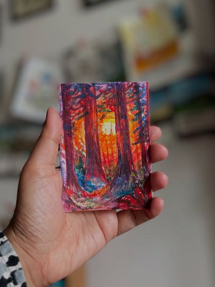 Anupama - Custom Artwork & Murals Creative Experiments: Pantone Landscapes & Tiny Art photo 9