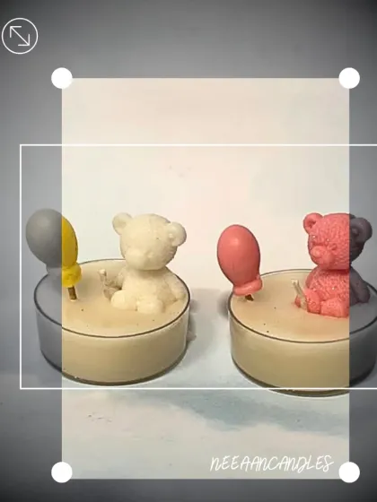 Too cute to burn? Maybe. Our bear-y adorable tealight candles are perfect to gift or hoard.