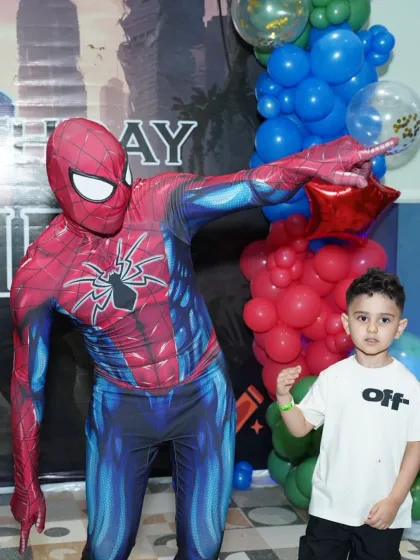 Your friendly neighborhood Spider-Man is here to party! A birthday boy gets a special visit from his hero at his superhero-themed celebration. These mascot appearances make for unforgettable moments.