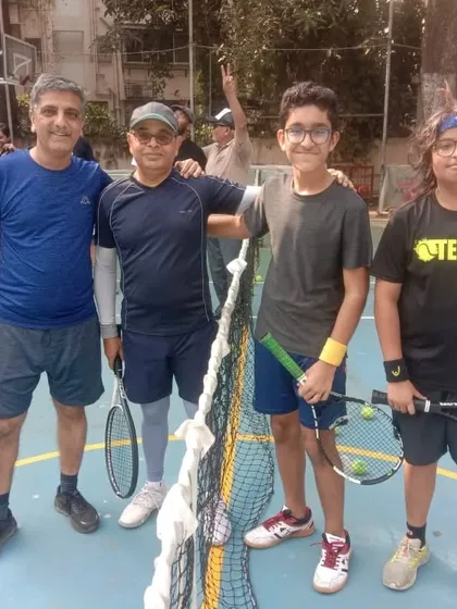 Players of all ages coming together for the Friendship Cup Tennis Tournament at Bandra YMCA. Our events build a strong tennis community.