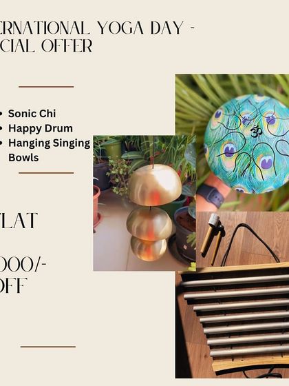 Kalariyogi Shriram - Sound Healing Instruments Community Events & Special Offers photo 5