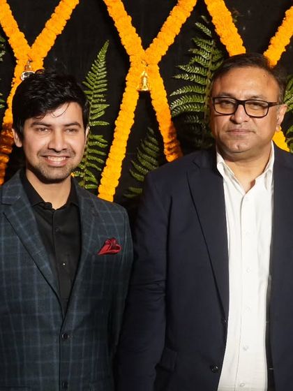 With my mentor, Senior Advocate Mr. Pradeep Rai. I have learned a great deal under his tutelage, and I know that knowledge and experience are invaluable in the long run.