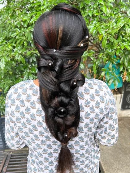 Laxmi Ramkrishna - Special Occasion Hairstyling Creative Braids & Ponytails photo 10