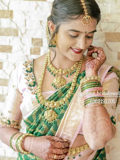 Prema - Bridal Jewellery Rental Happy Brides: Traditional Temple Jewellery photo 23