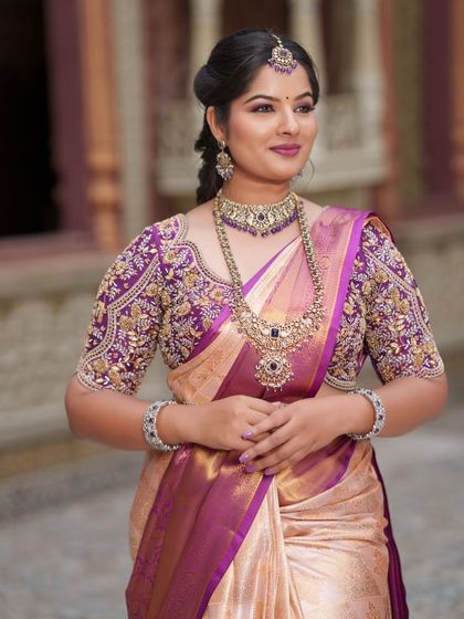 Designer Trends - Ethnic & Occasion Wear Rental Elegant Kanchi & Silk Sarees photo 19