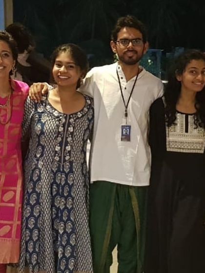 Another group photo from our memorable teacher training days. This community of practitioners is a powerful support system.