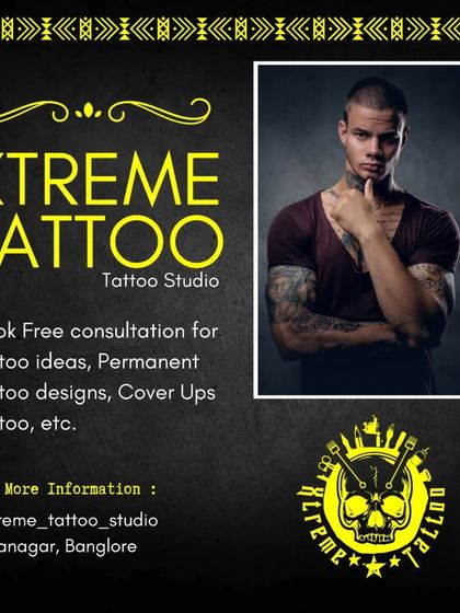 We offer free consultations for tattoo ideas, permanent designs, cover-ups, and more. Come visit us in Jayanagar to discuss your next tattoo.