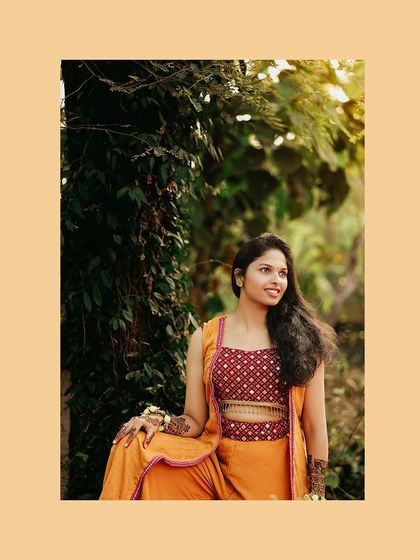 Orange Wedding Cinemas - Wedding Photography & Cinematography Vibrant Celebrations: Haldi & Mehendi photo 46