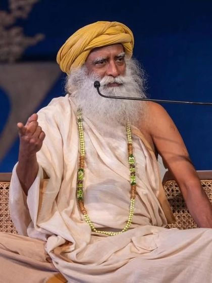 Sadhguru speaking to the 209 participants of the 2024 Teacher Training program. Each session is an opportunity to ask questions and gain clarity on the spiritual path.